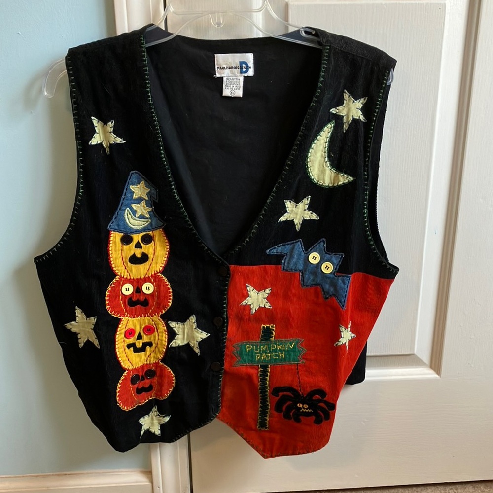 Paul Harris Design.        XL.  Halloween vest